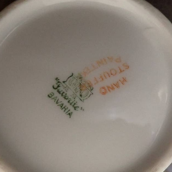 Favorite Bavaria Stouffer C. Hutschenreuther Creamer and Sugar Set Pink Rose - Picture 3 of 10